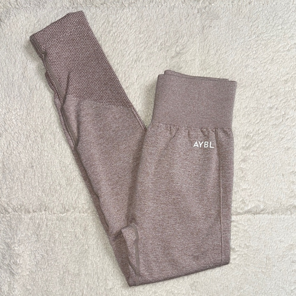 AYBL Balance V2 Leggings in Marl Beige